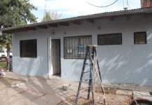 Trabajos de mantenimiento, refacción y pintura en el CAPS La Dolly