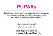 PUPAAs: Charla informativa