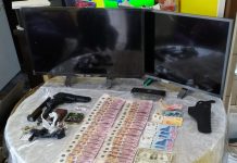 Allanamiento en San Isidro por robos en Brandsen: Secuestraron dinero, televisores, marihuana y la réplica de una pistola
