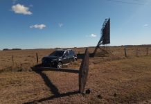 Choque en la autovía 2: una mujer resultó golpeada