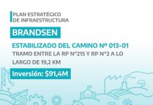 Una inversión de 91,4 millones de pesos en Coronel Brandsen