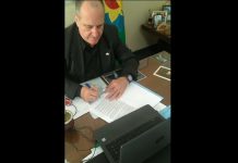 Firma de convenios por certificados de aptitud ambiental
