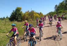 la Asociación Civil Ciclistas Brandsen festeja el Día del Niño!