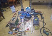 Recuperaron elementos sustraídos de un corralón de materiales y apresaron a un sujeto