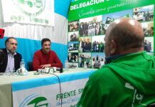 El hijo del primer militante peronista desaparecido visitó Brandsen y expresó su apoyo a Lucas Bronicardi