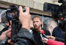Otermín recorrió Brandsen con Raitelli y Arias