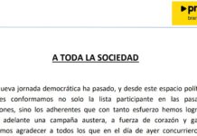 Comunicado del PRO Brandsen
