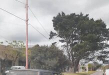 Son de Ezeiza y circulaban en un auto mientras exhibían un rifle