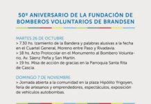 50° Aniversario de la Fundación de Bomberos Voluntarios.