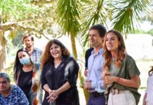 Mantegazza y Tolosa Paz encabezaron el acto de presentación del plan «impulso productivo» para emprendedores del distrito y luego visitaron la fundación San Mateo