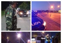 Operativos de interceptación en los accesos de Brandsen