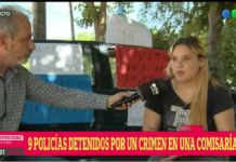 Brenda, la hija de Alejandro Martínez, vive en Brandsen y habló por distintos medios nacionales.