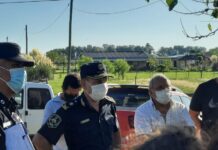 Presentaron al nuevo jefe del puesto de seguridad de Las Acacias