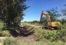 Finalizaron los trabajos de limpieza en los arroyos de la Cuenca del Samborombón