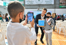 Mantegazza lanzó el programa Conectar Igualdad San Vicente y entregará 11 mil tablets