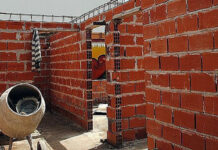 Sustrajeron elementos de una vivienda en construcción