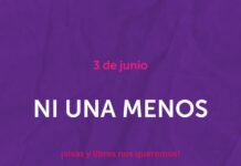 Se cumplen siete años de la primera movilización contra la violencia femicida, bajo la consigna #NiUnaMenos.