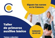 Taller de Primeros Auxilios en la Cámara de Comercio