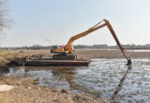 Dieron inicio las obras de la Laguna San Vicente