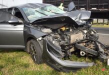 Gravísimo accidente en ruta 2 entre una moto y un auto