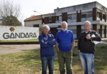 Gándara, pueblo desolado. La fábrica que llegó a procesar 136 toneladas de yogur por día, en ruinas y abandonada