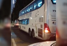 Tragedia en Ruta 2 a la altura de Brandsen: Una mujer murió a bordo de un micro
