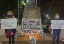 La familia de Alejandro Martínez marcha por justicia a un año de su asesinato