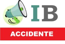 Choque entre una moto y un colectivo sobre ruta 29