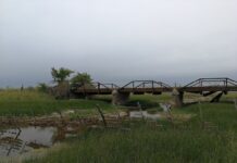 Piden, nuevamente, la reparación del puente sobre el Arroyo Peña