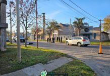 Accidente de tránsito en Brandsen: trasladan a un herido al hospital Francisco Caram