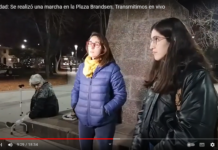 Inseguridad: Se realizó una marcha en la Plaza Brandsen. Transmitimos en vivo