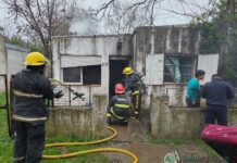 Incendio en Las Mandarinas