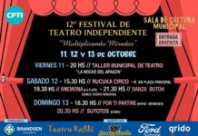 Este viernes comienza el 12° Festival de Teatro Independiente