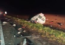 Trágico choque frontal en Monte: tres muertos y un herido