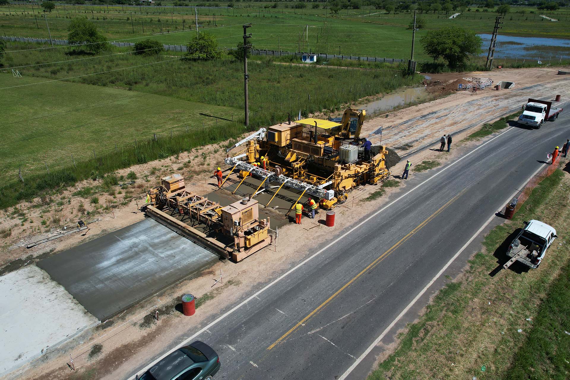 Avanzan las obras en la Ruta Provincial Nº53 | PORTAL INFOBRANDSEN