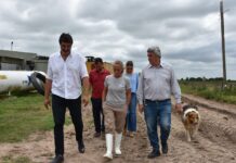 El Ministro de Desarrollo Agrario visitó la Ciudad e impulsa acciones clave para fortalecer la producción