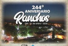 La localidad de Ranchos cumple 244 años