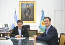 Mantegazza se reunió con el gobernador Kicillof para reafirmar el buen trabajo entre provincia y municipio