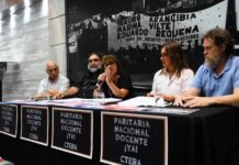 Los sindicatos docentes rechazaron la oferta del Gobierno y ratificaron el paro del 5 de marzo