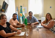 El intendente recibió a vecinos de La Dolly II