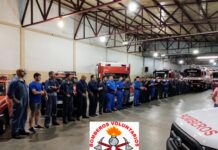 Reconocimiento Municipal a la Labor Incesante de los Bomberos de Brandsen