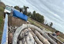 Robos de cables en Brandsen, reportaje a Aníbal Núñez