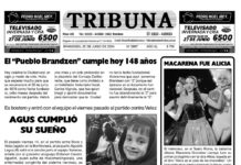 Semanario Tribuna. Tapa sábado 22 de junio de 2024