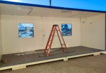Aulas modulares para la Escuela N°18 de La Parada y el Instituto de Formación Docente y Técnica N°49