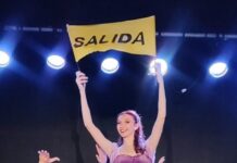 Macarena fue Alicia en el Roma de Avellaneda
