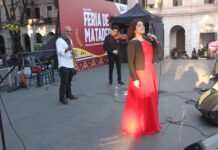Malena Dorado brilló en la Feria de Mataderos