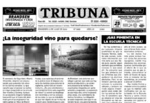Semanario Tribuna. Tapa sábado 06 de julio de 2024
