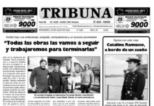 Semanario Tribuna. Tapa sábado 20 de julio de 2024