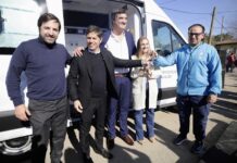 Con la visita de Kicillof, Provincia entregó una ambulancia y equipamiento para el hospital municipal