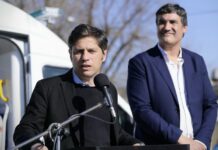 Kicillof: “Vamos a seguir todas las obras y trabajaremos para terminarlas”